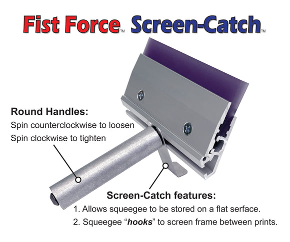 Screen-Catch - for Fist Force Squeegee